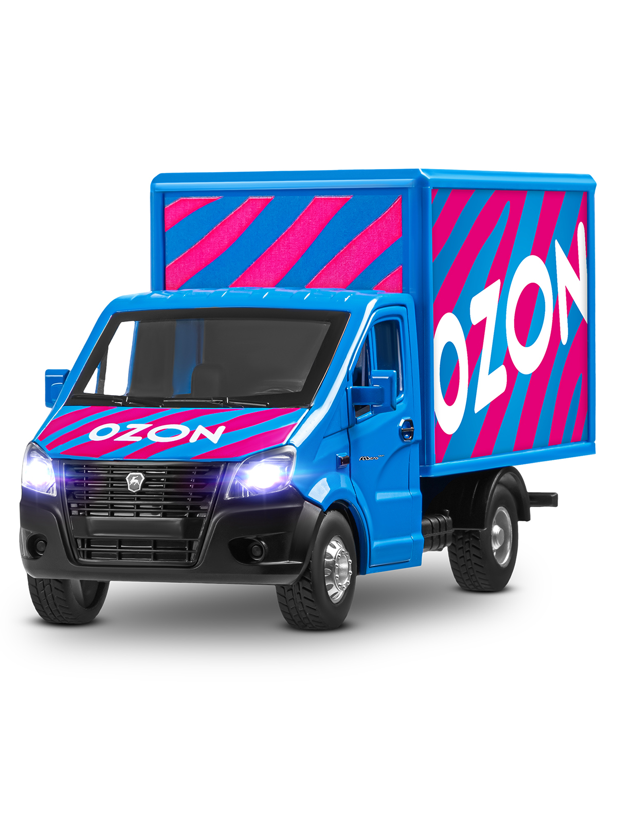 Грузовик АВТОпанорама ГАЗель Next Ozon 1:28 JB0405418 - фото 15