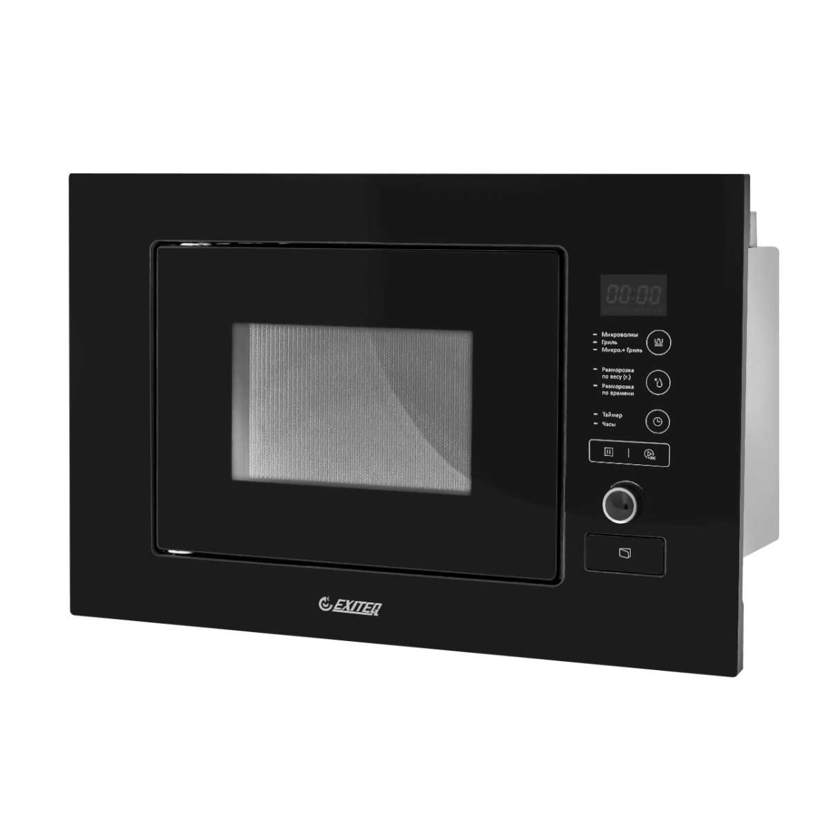 Микроволновая печь встраиваемая EXITEQ EXM-108 black - фото 2