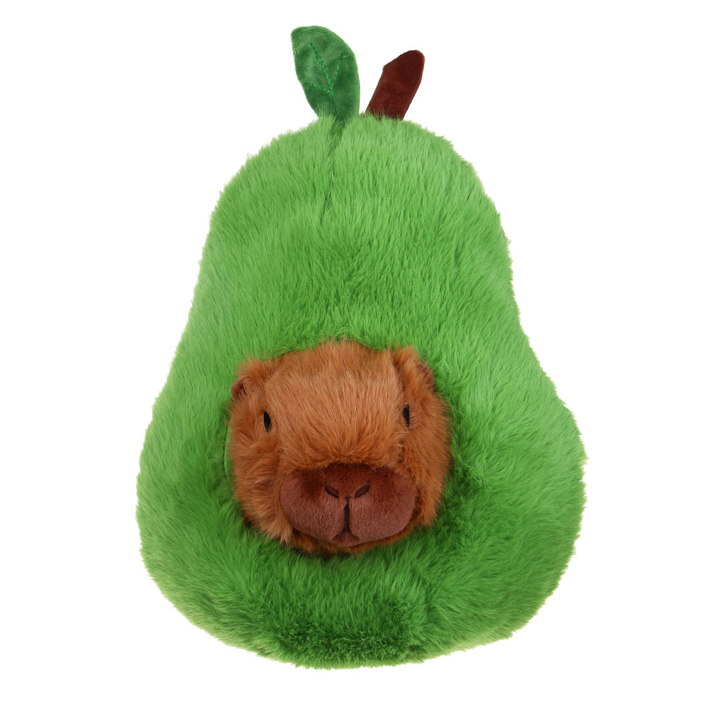 Игрушка мягкая Игроленд капибара 35 см - фото 2