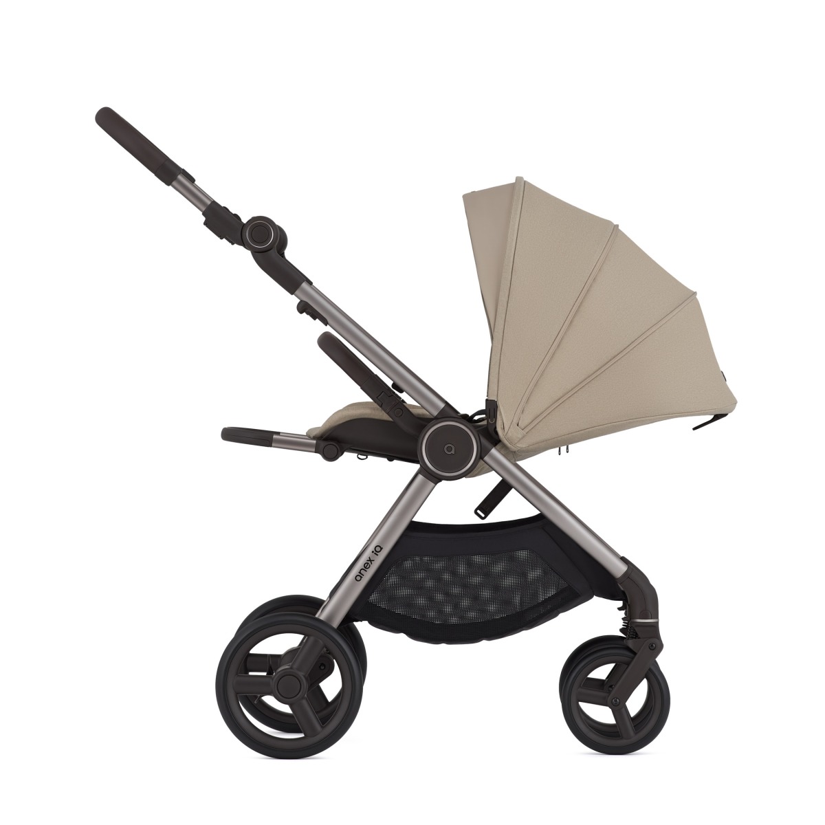 Коляска 2в1 Anex IQ Premium 2025, Creamy бежевый - фото 18