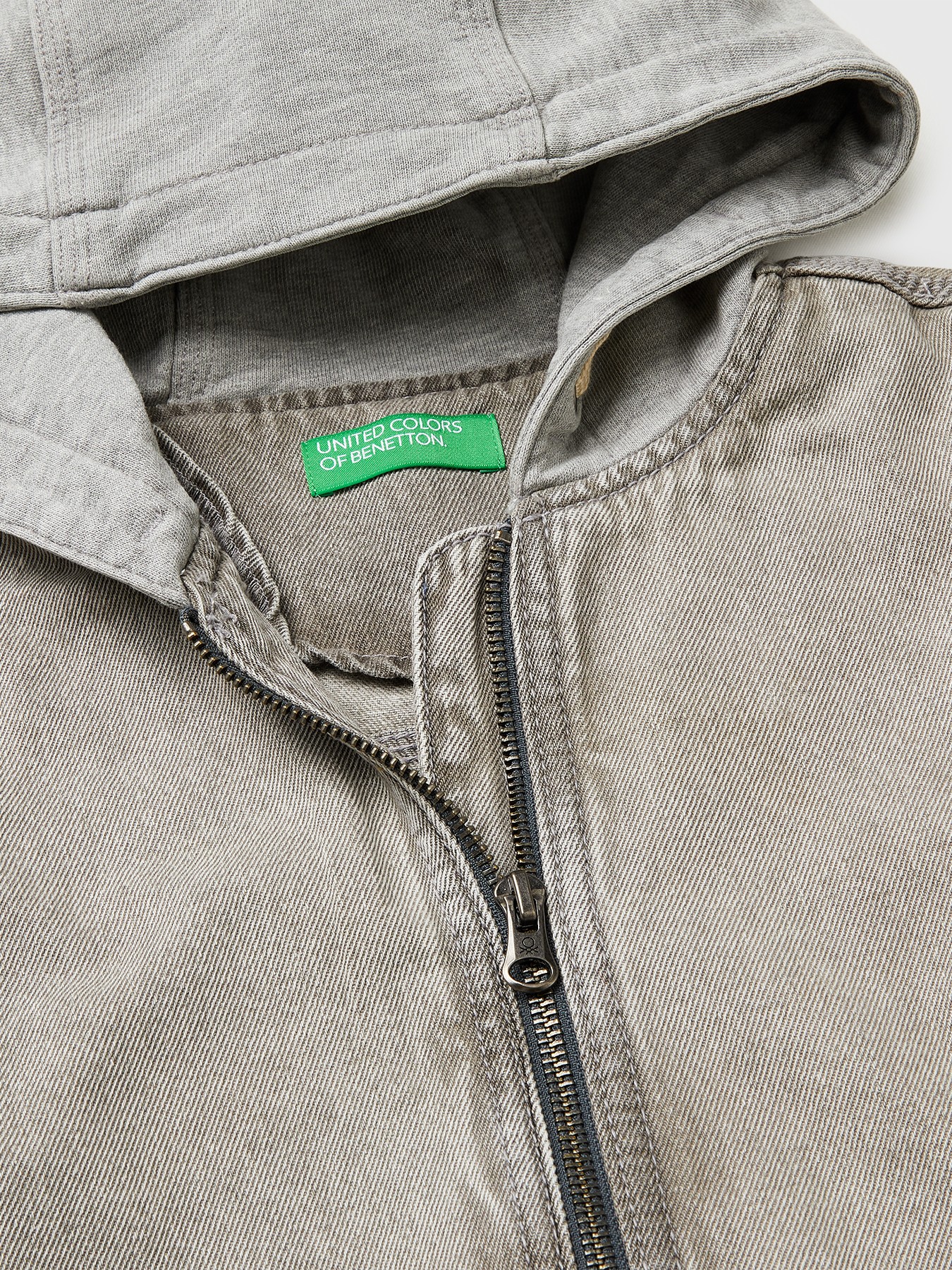 Джинсовые куртки United Colors of Benetton 26P_2KEHCN07B_701 - фото 3