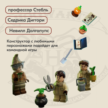 Конструктор LX Учёба в Хогвартсе блочный
