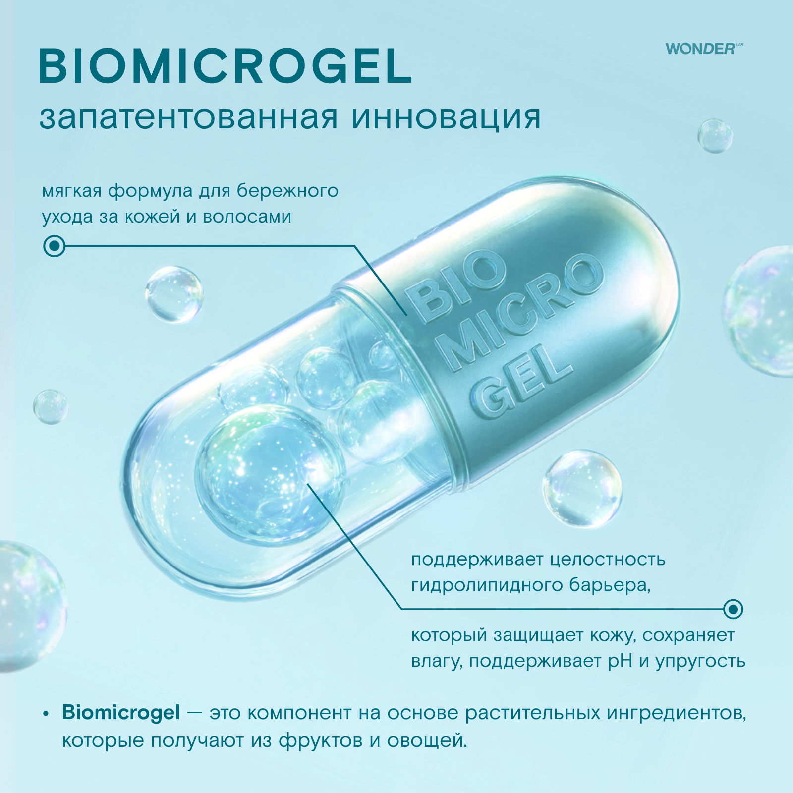 Гель WONDER Lab 380 мл 1 шт. - фото 7