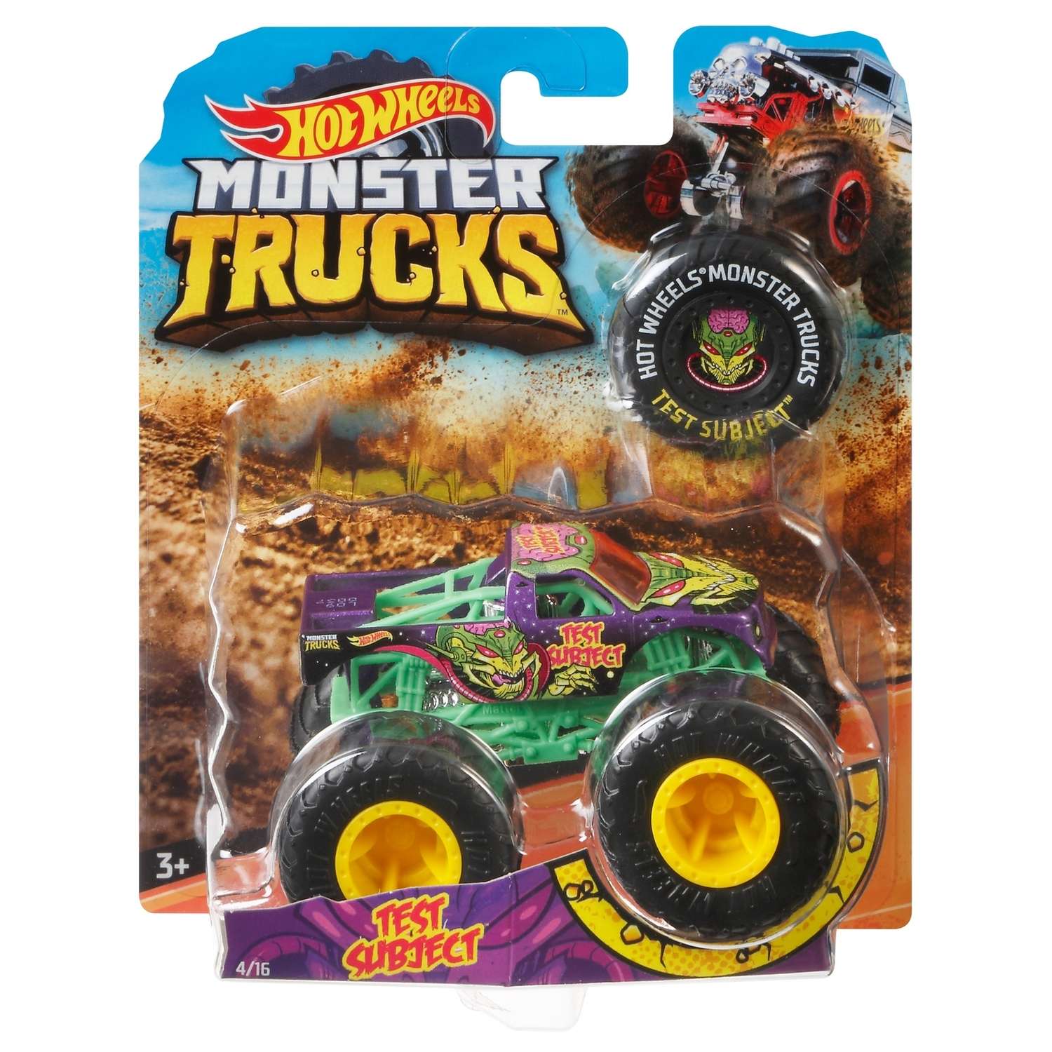 Автомобиль Hot Wheels Monster Trucks 1:64 в ассортименте FYJ44 - фото 27