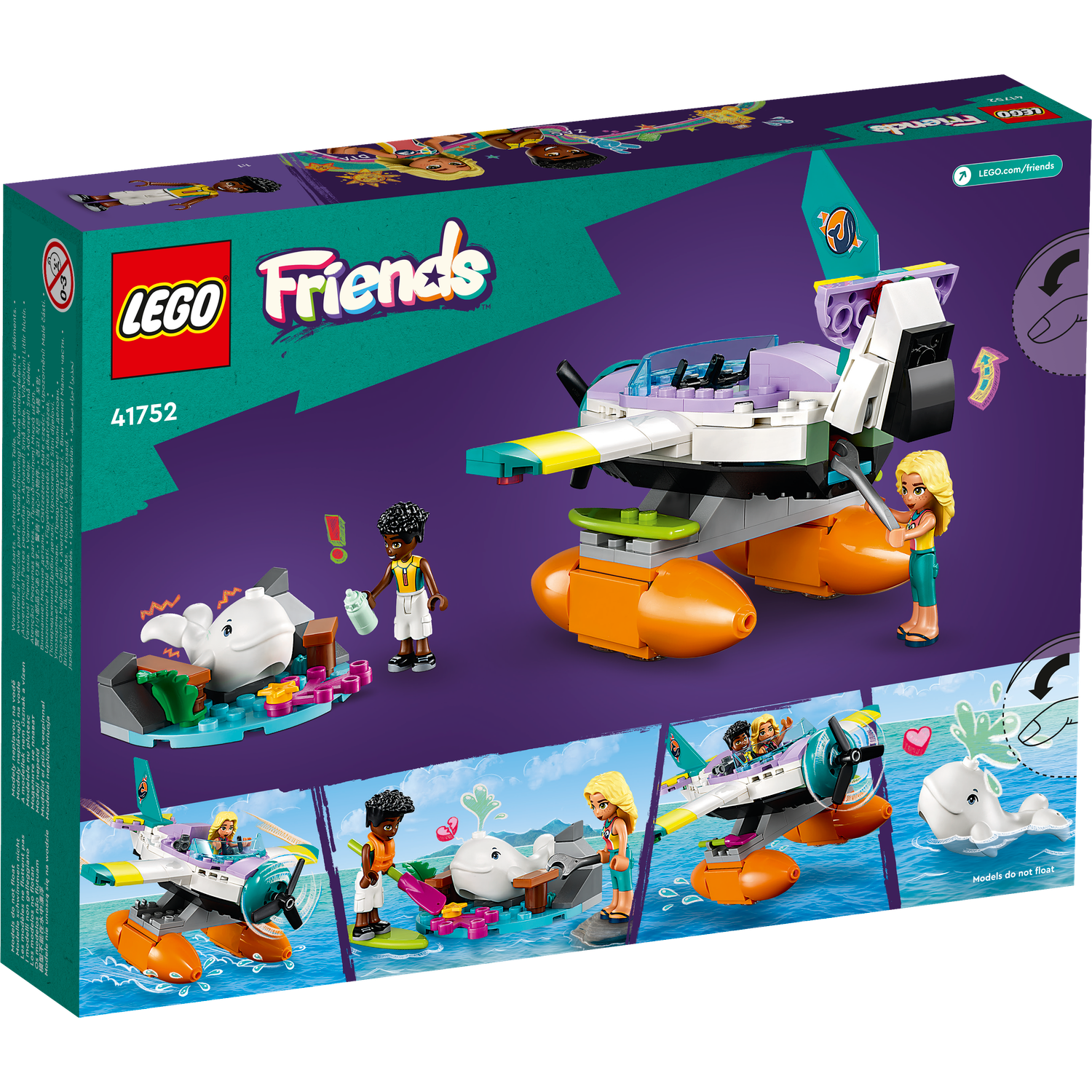 Конструктор LEGO Friends Sea Rescue Plane 203 дет. - фото 7