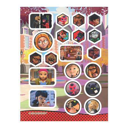 Книга ND PLAY Наклейки Леди Баг и Супер-Кот Друзья