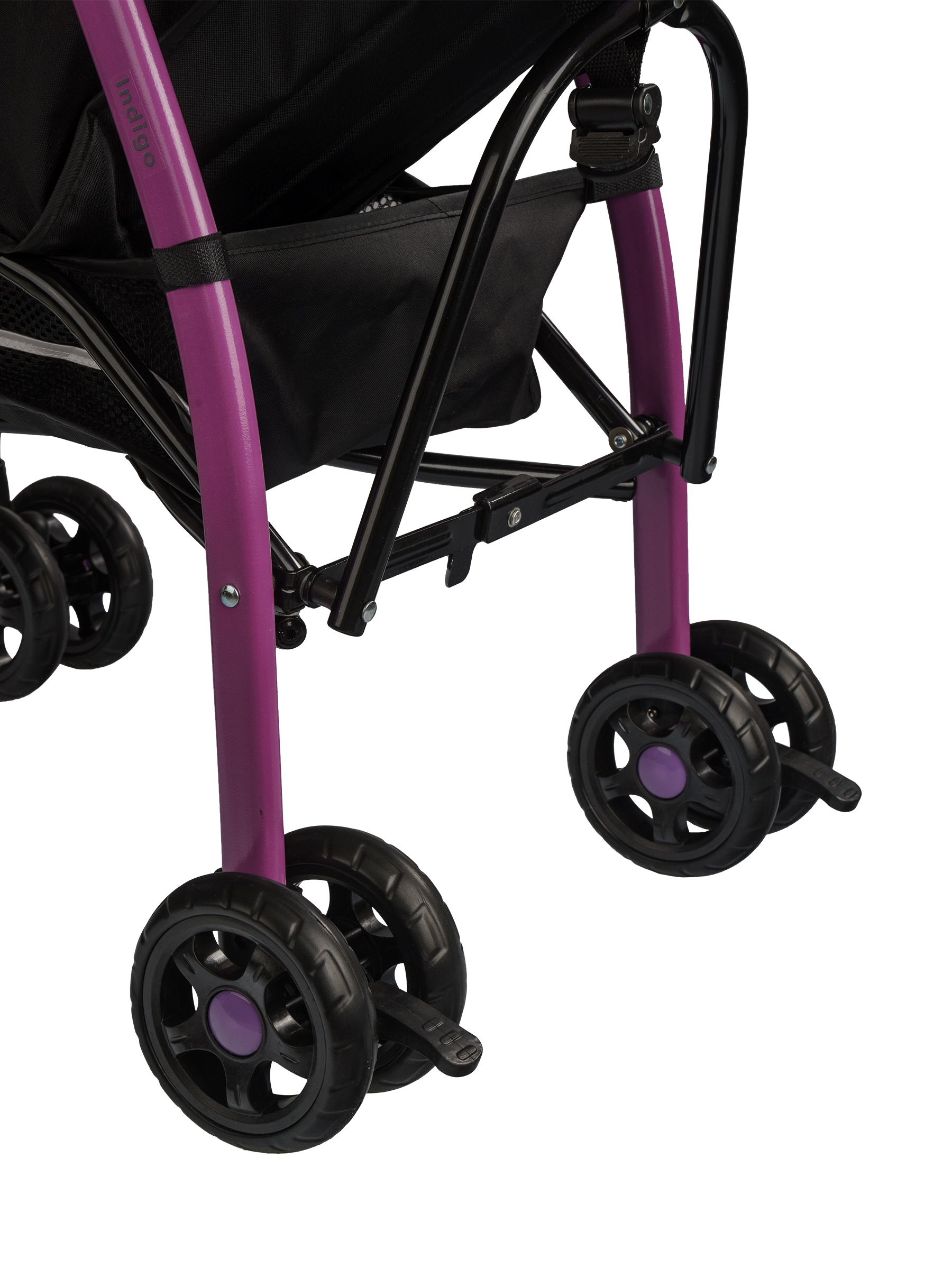 Коляска прогулочная Indigo Bono фиолетовый - фото 16