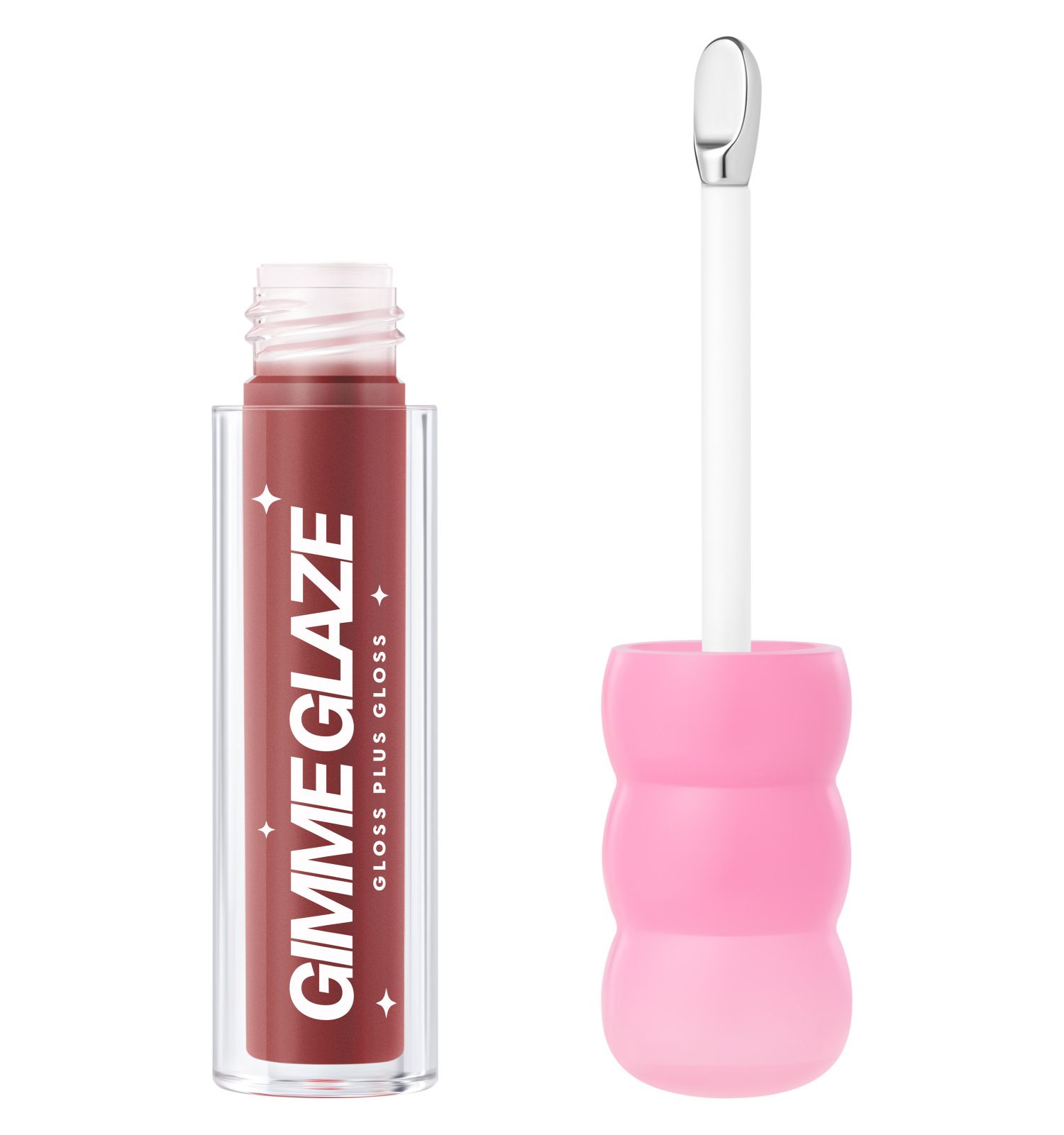 Блеск для губ Love Generation Gimme Glaze зеркальное покрытие эффект увлажнения и объема тон 07 малиновый 3мл - фото 1