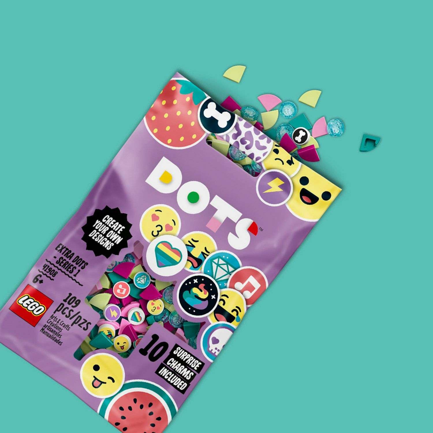 Конструктор LEGO DOTS Дополнительные элементы блочный - фото 8