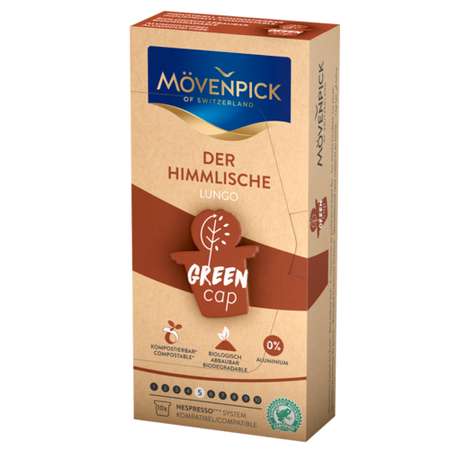 Кофе в капсулах Movenpick Der Himmlische Lungo Green Cap