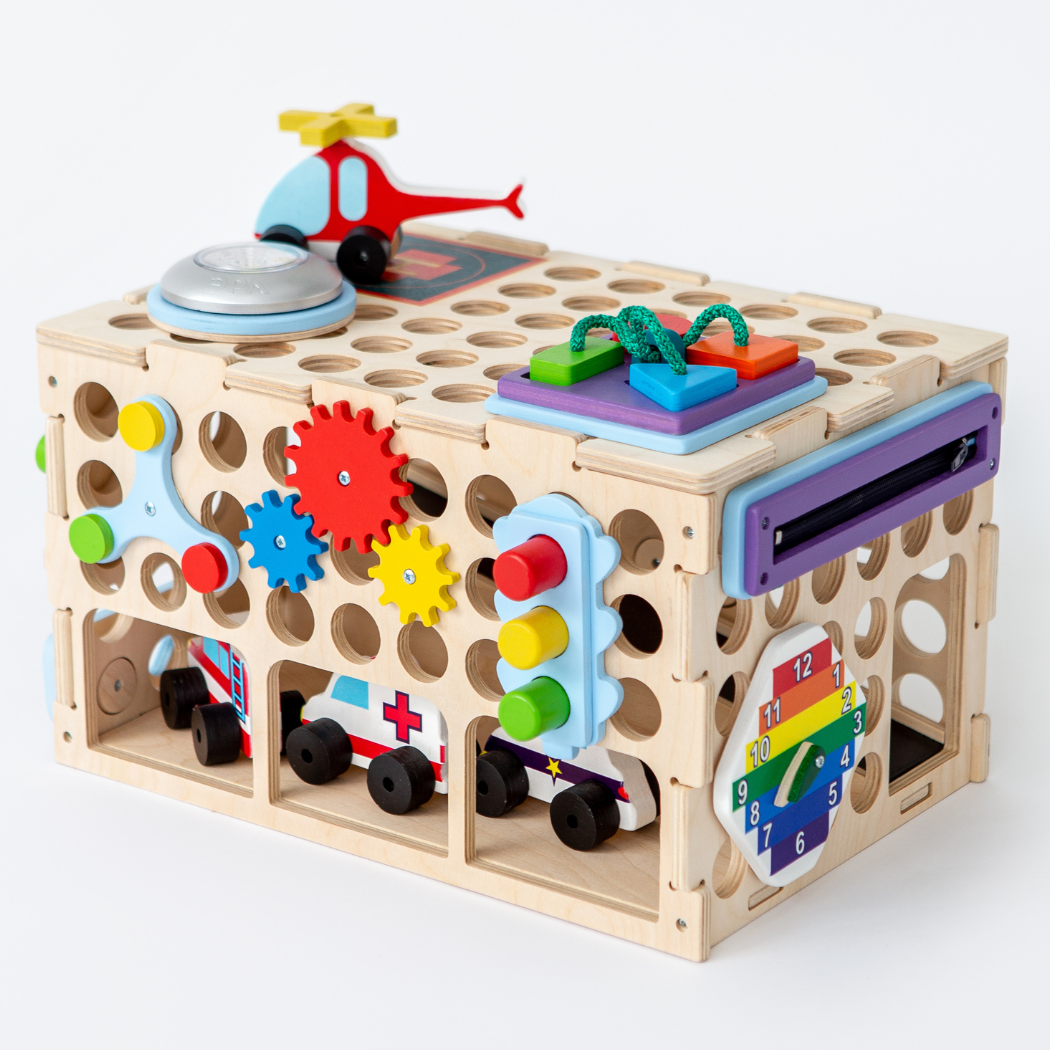 Игрушка Mag Wood бизиборд - фото 11
