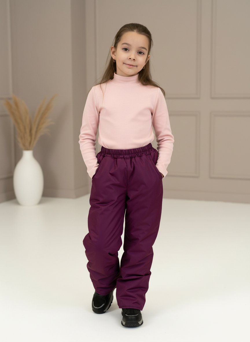 Брюки Arctic kids 10-003/1 пурпур - фото 1