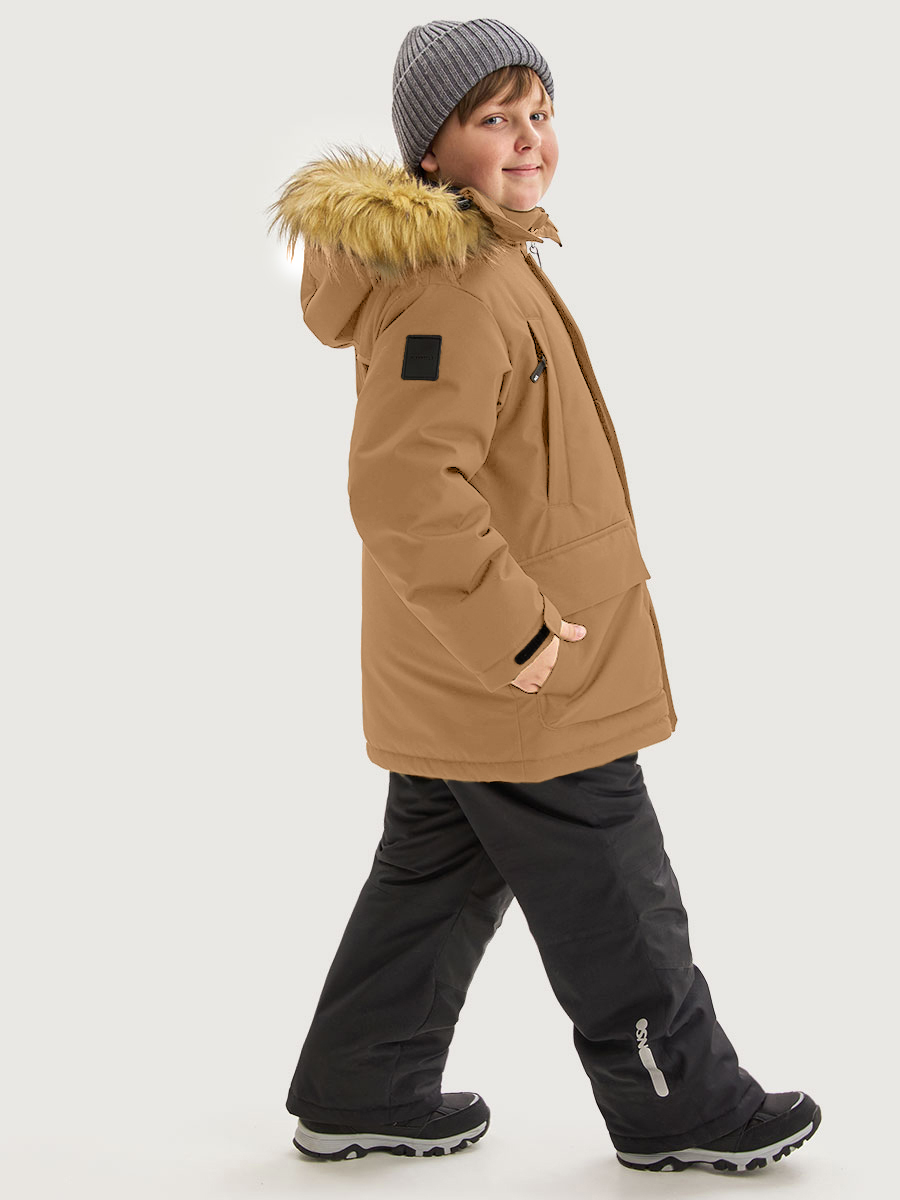 Куртка NIKASTYLE +4з6725 кэмел - фото 4