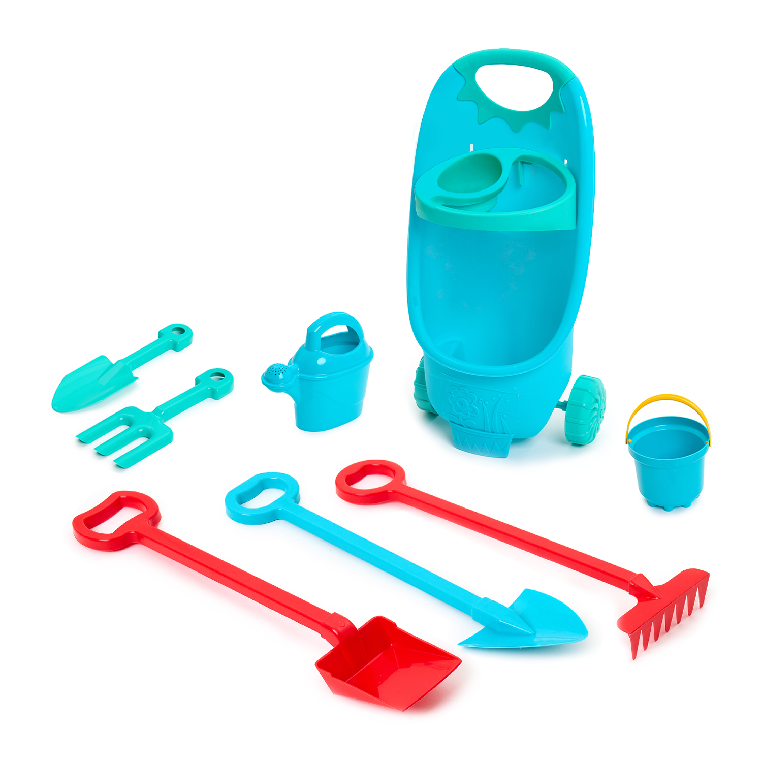 Песочный набор ZEBRA Садовник 9 предм. - фото 1