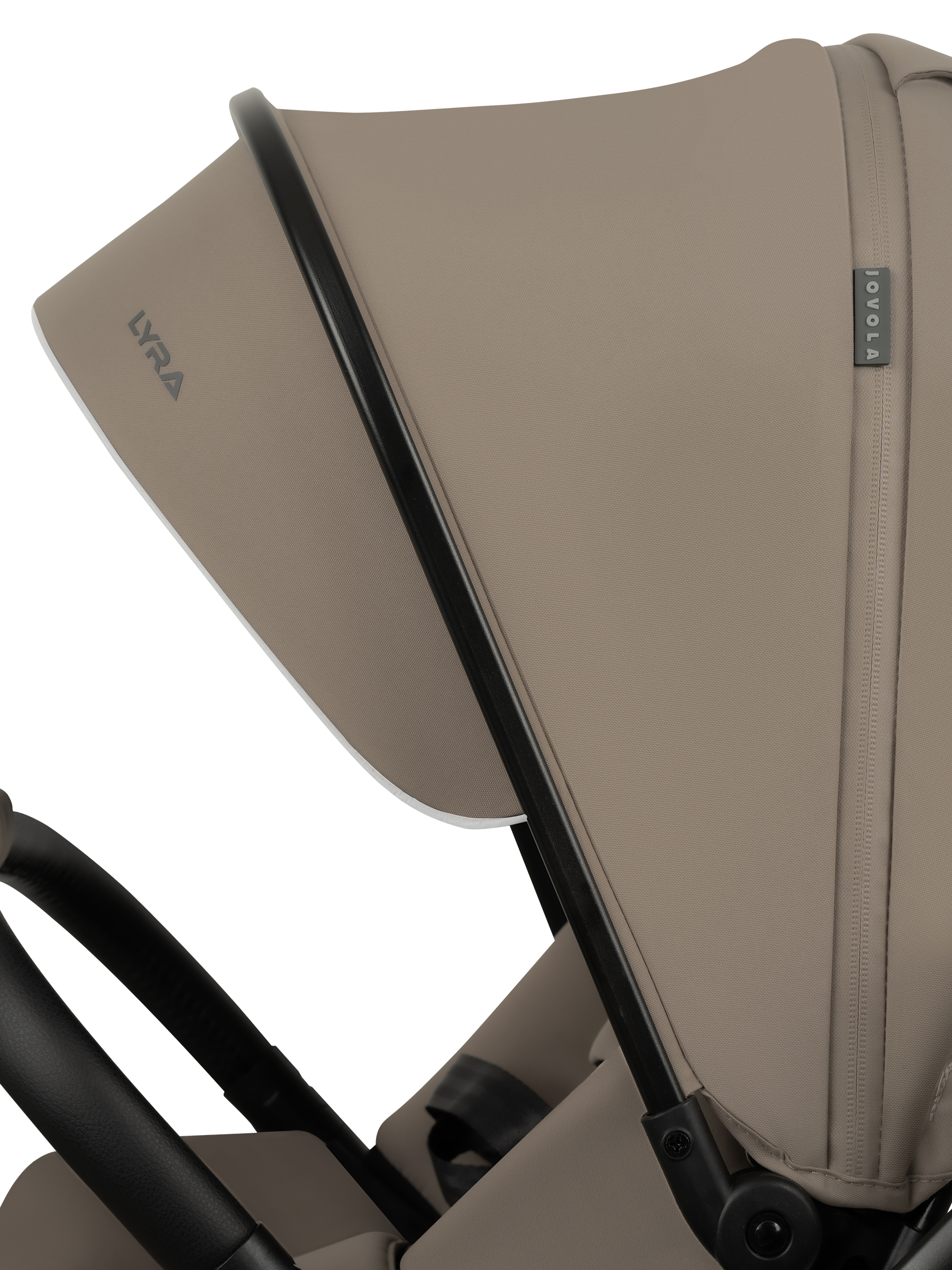 Коляска прогулочная JOVOLA LYRA бежевый - фото 28