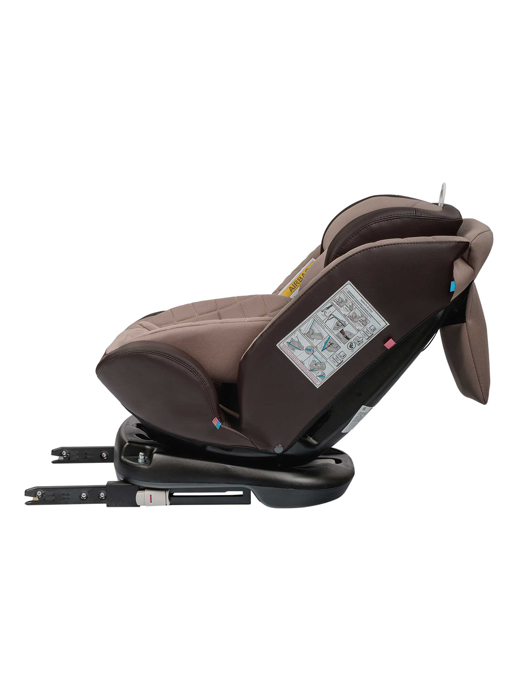Автокресло Indigo Fuller Isofix 0+/1/2/3 (0-36 кг) бежевый - фото 20