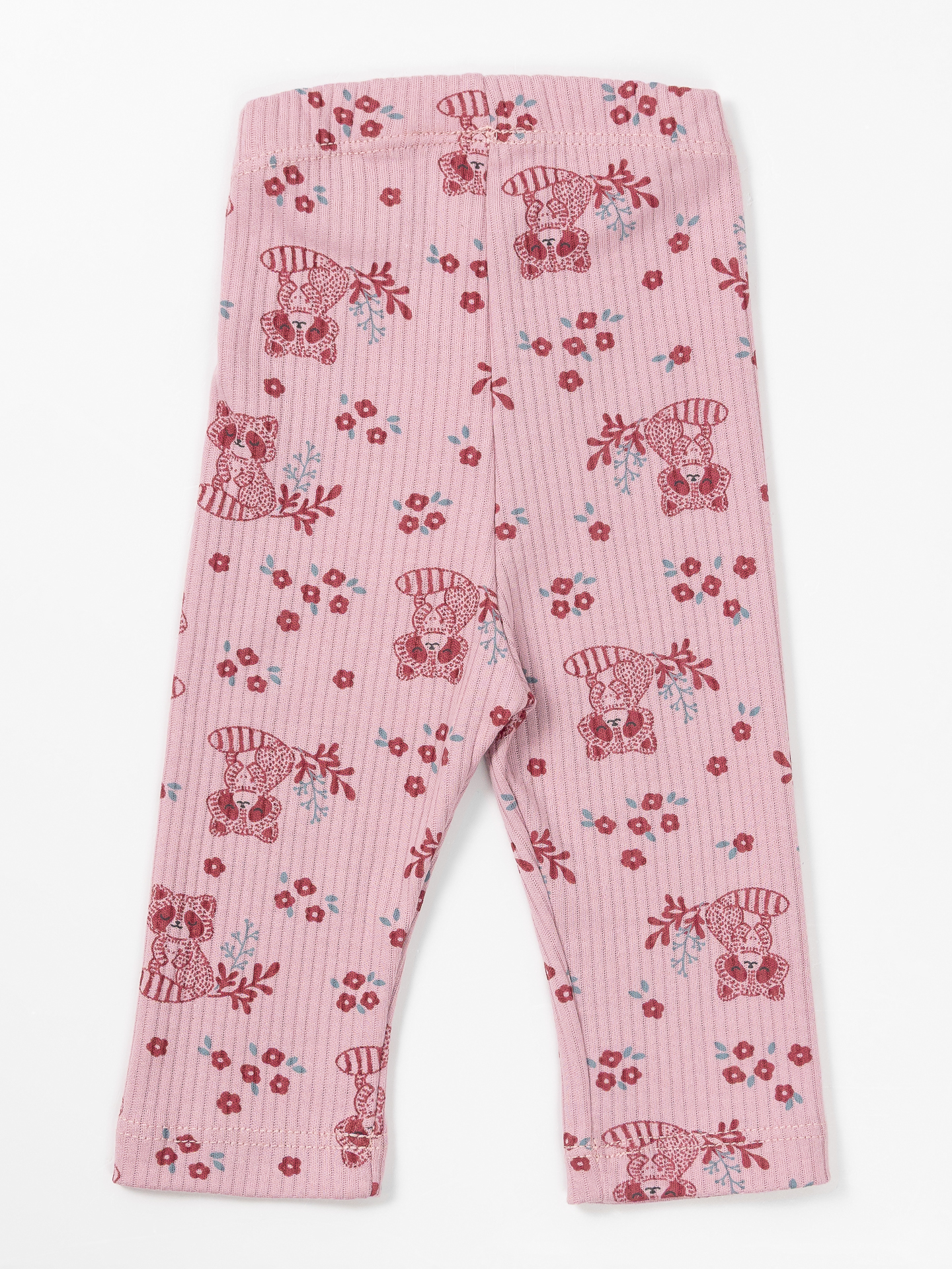 Брюки Mark Formelle (Марк Формэль) 85116-1/цветочные еноты на п.розовом - фото 2