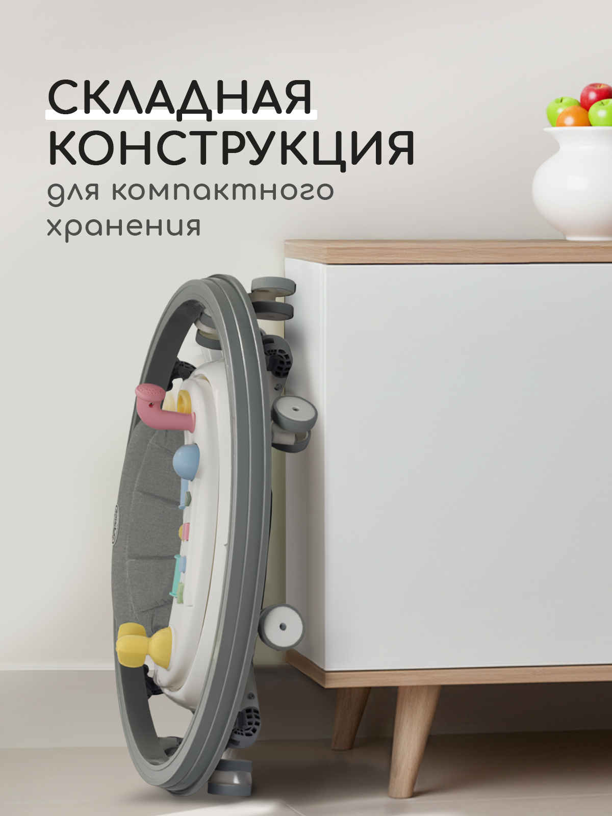 Ходунки Miyoumi Cloud серый - фото 7