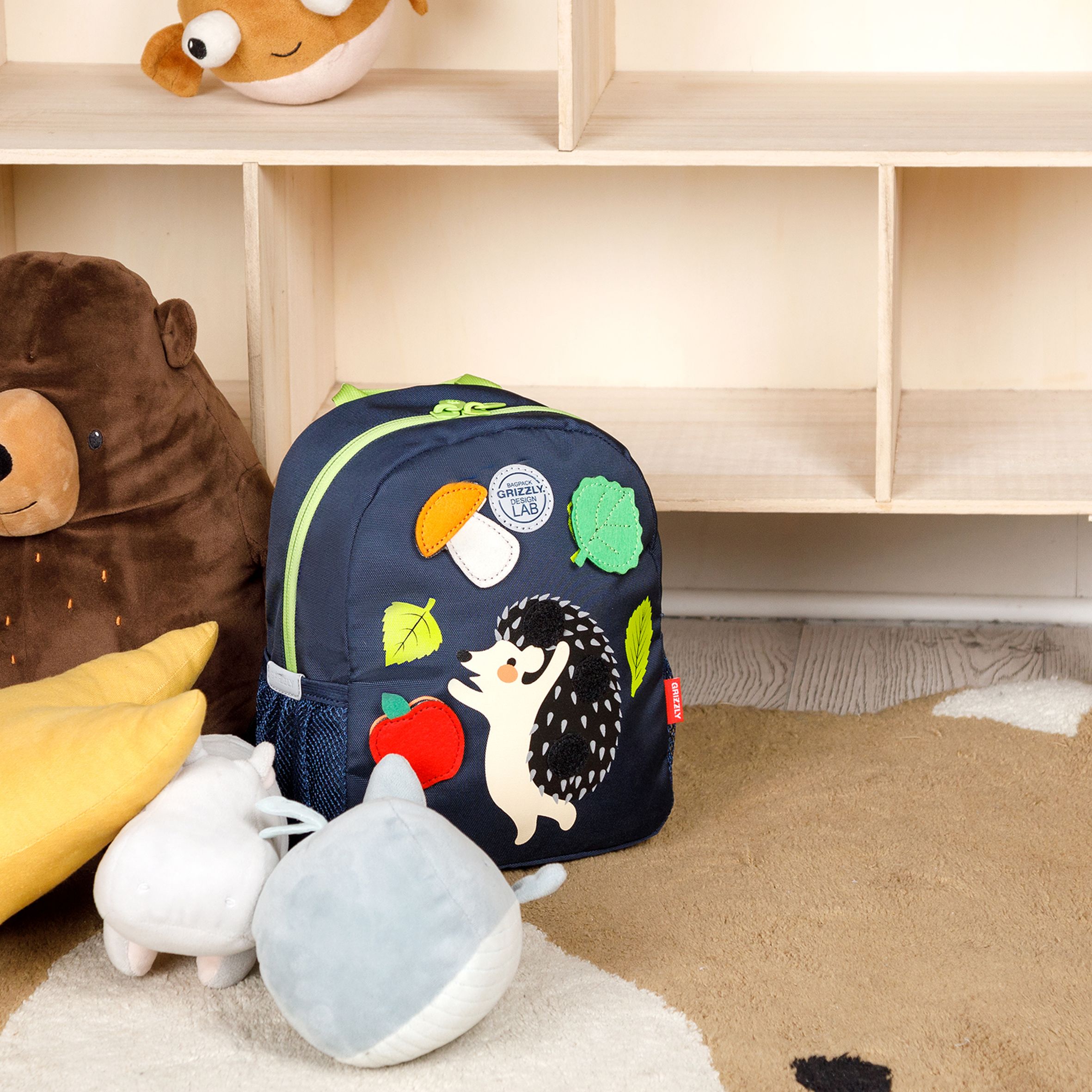 Рюкзак дошкольный Grizzly для мальчика - фото 6