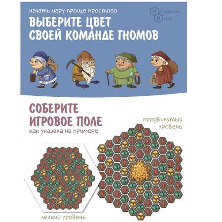 Настольная игра Нескучные игры Сокровища гномов
