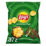 Чипсы Lays из натурального картофеля со вкусом молодого зеленого лука 37г