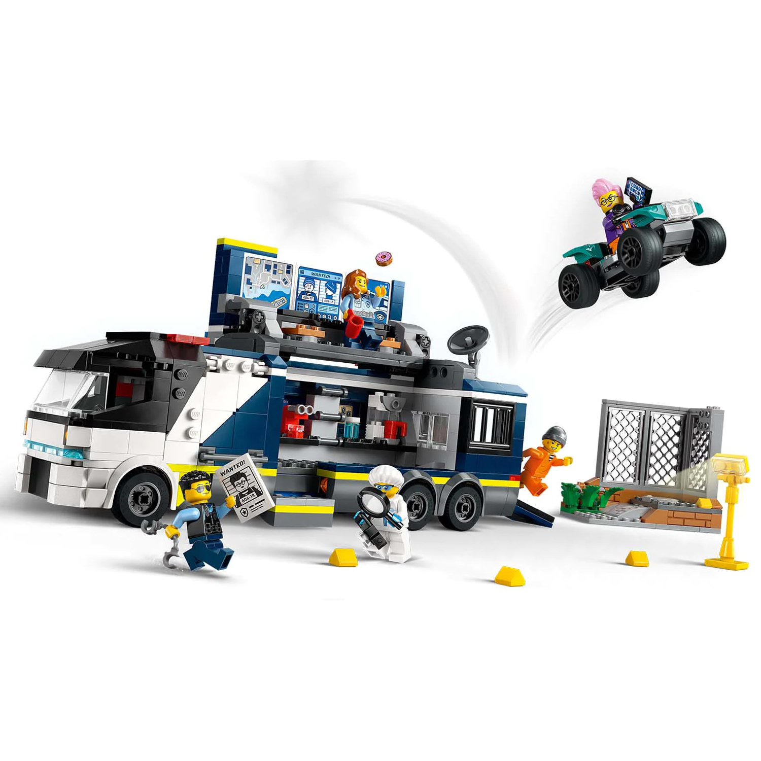 Конструктор LEGO City Police Mobile Crime Lab Truck - фото 7