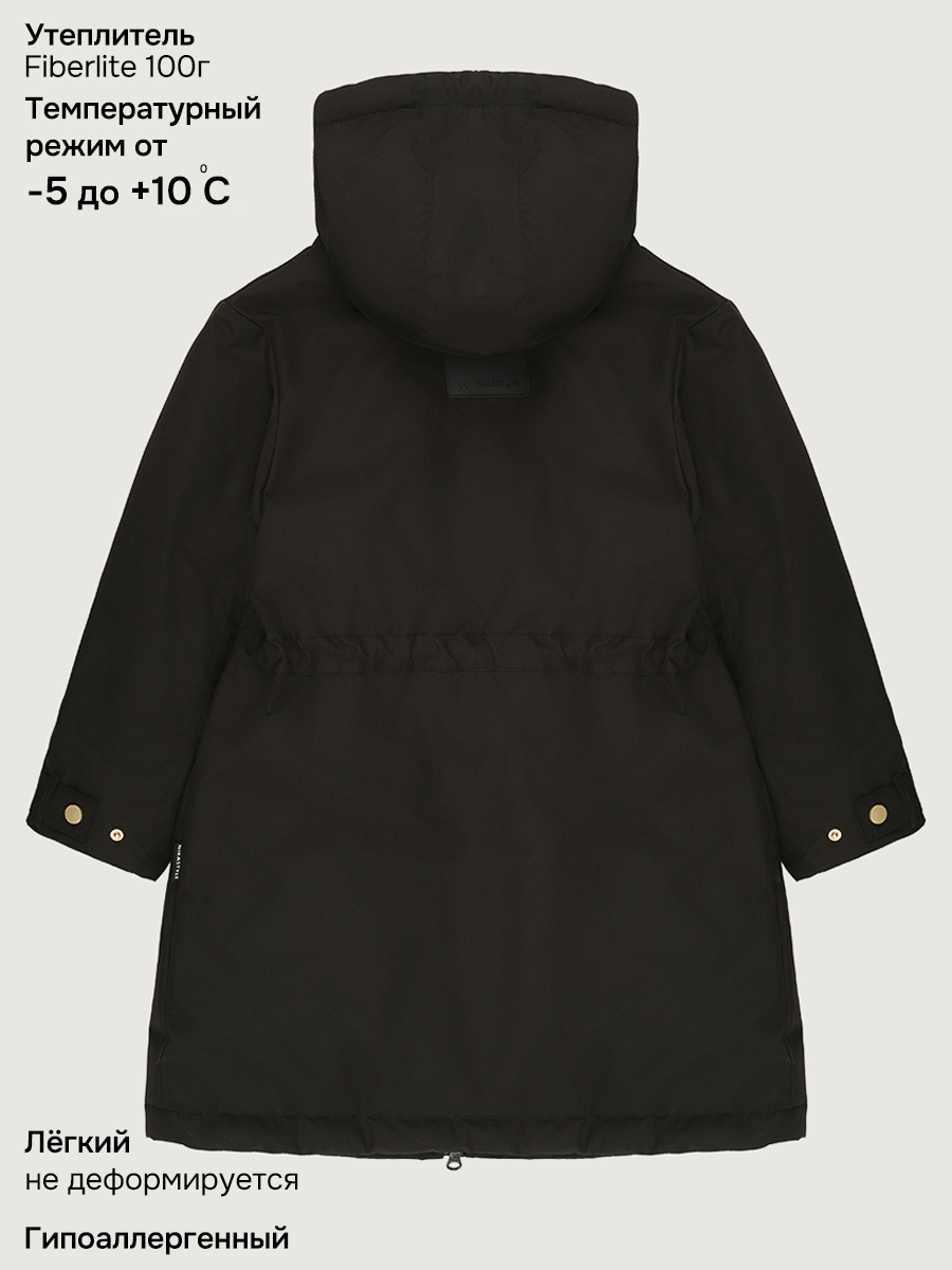 Парка NIKASTYLE п5м4626 эспрессо - фото 4