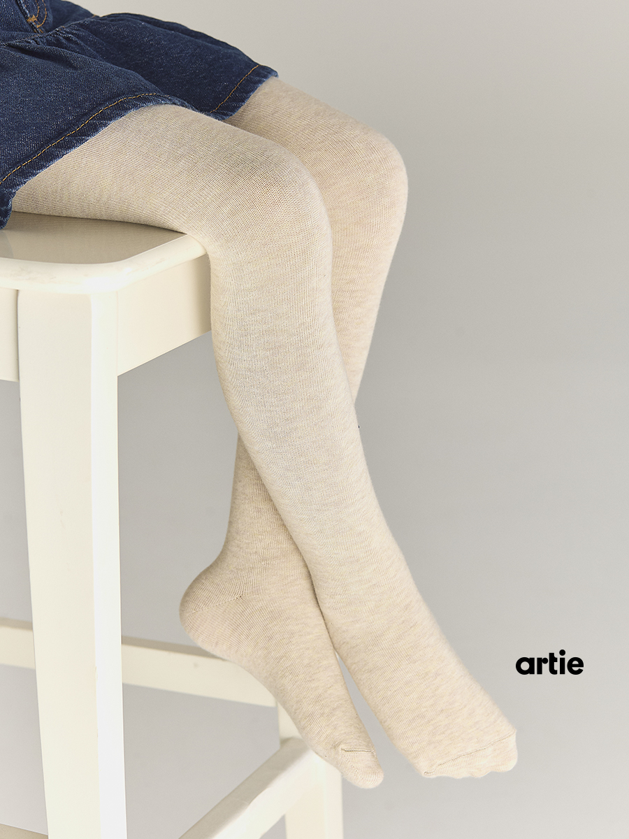 Колготки artie 2d000/Cветло-бежевый меланж - фото 3