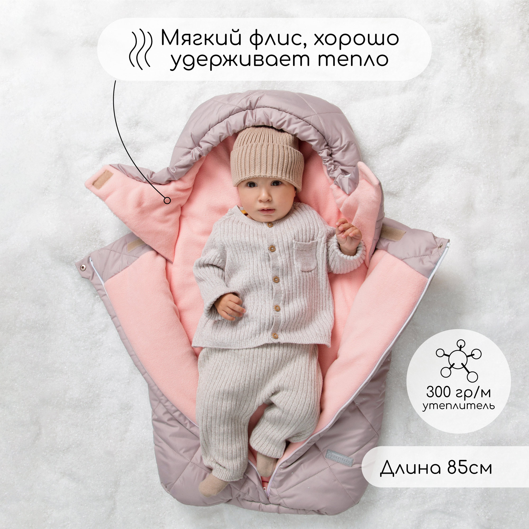 Конверт в коляску Amarobaby Heat - фото 4