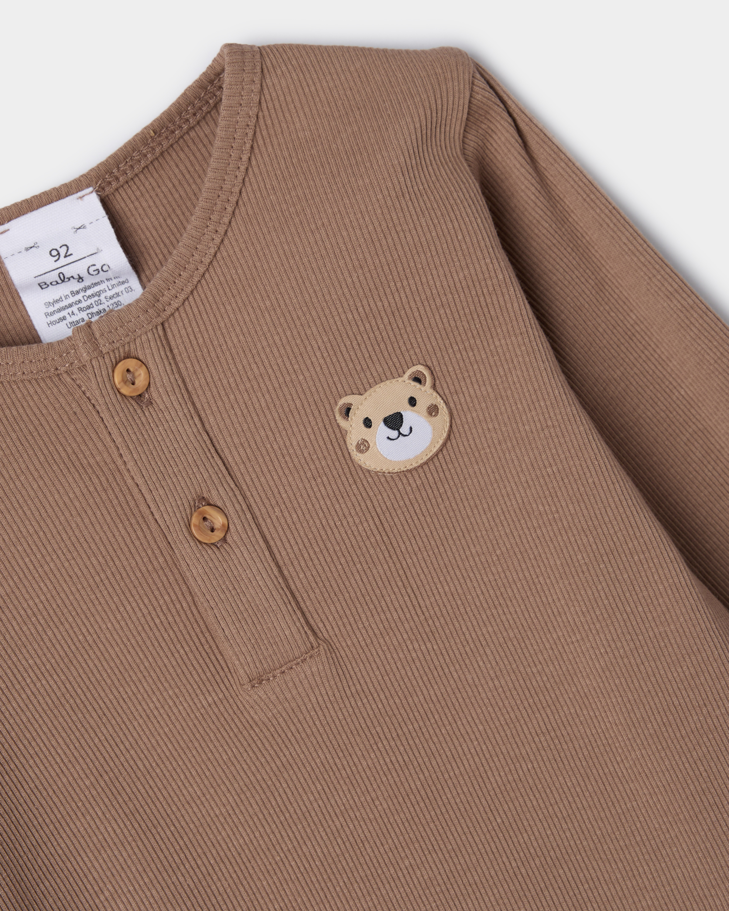 Боди BabyGо KB-AW25-63BGib-88 - фото 3