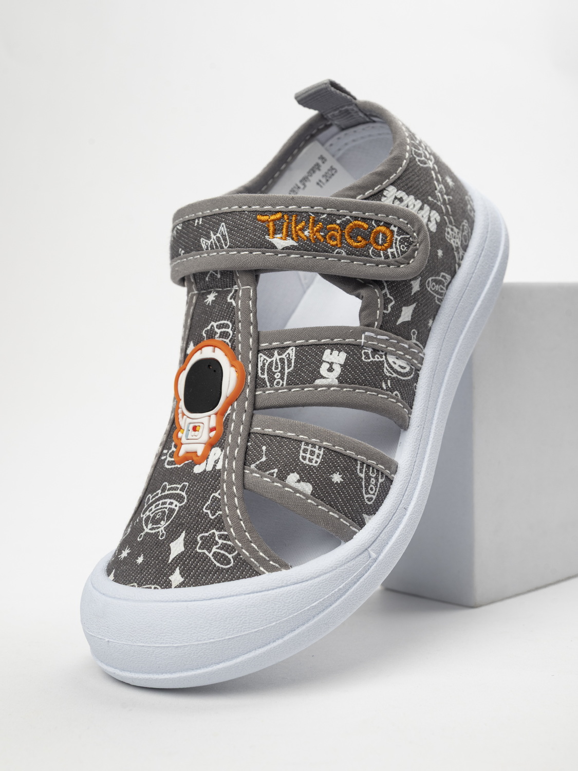 Сандалии TikkaGo 7T27_12614_grey-orange - фото 10