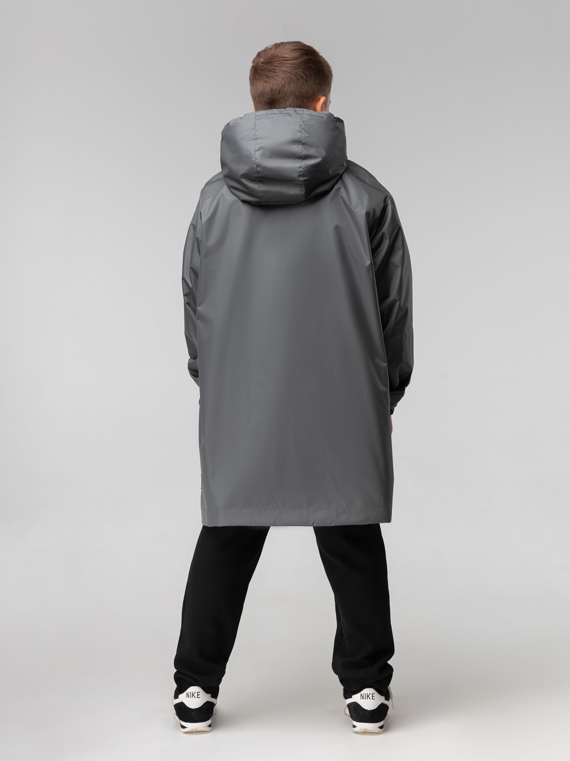 Плащ Bodo 49-8U_темно-серый - фото 6