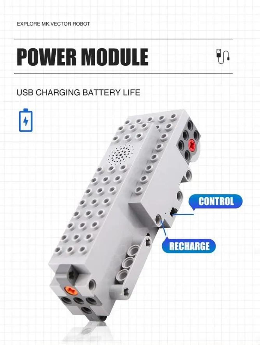 Конструктор Mould King Робот исследовательский - фото 12
