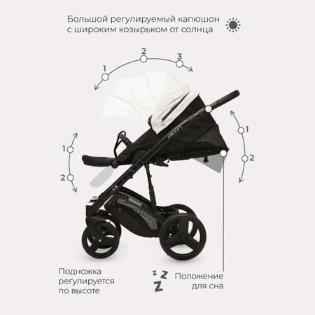 Коляска 2в1 Riko Basic Aicon Ecco