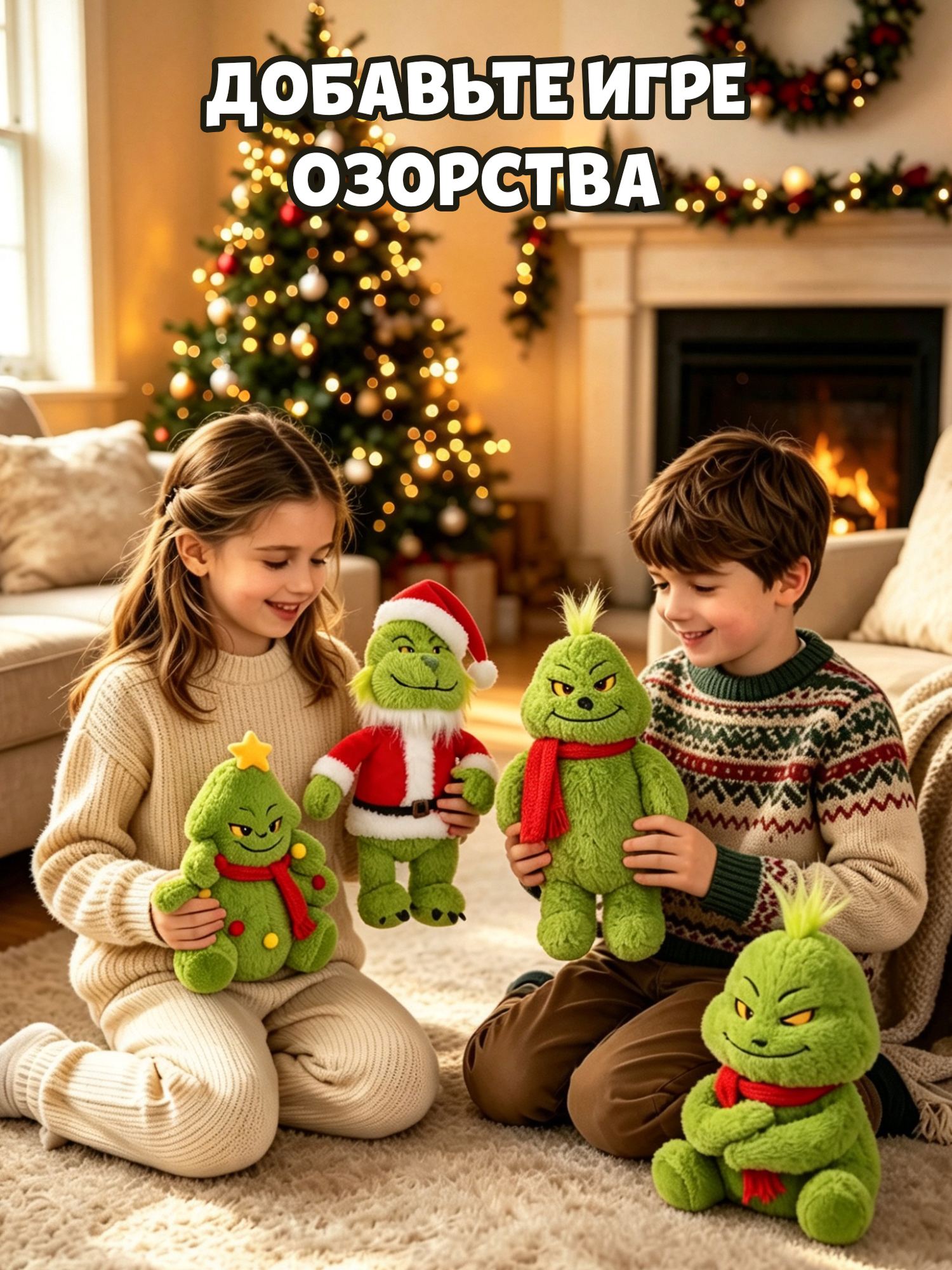 Мягкая игрушка Гринч - фото 6