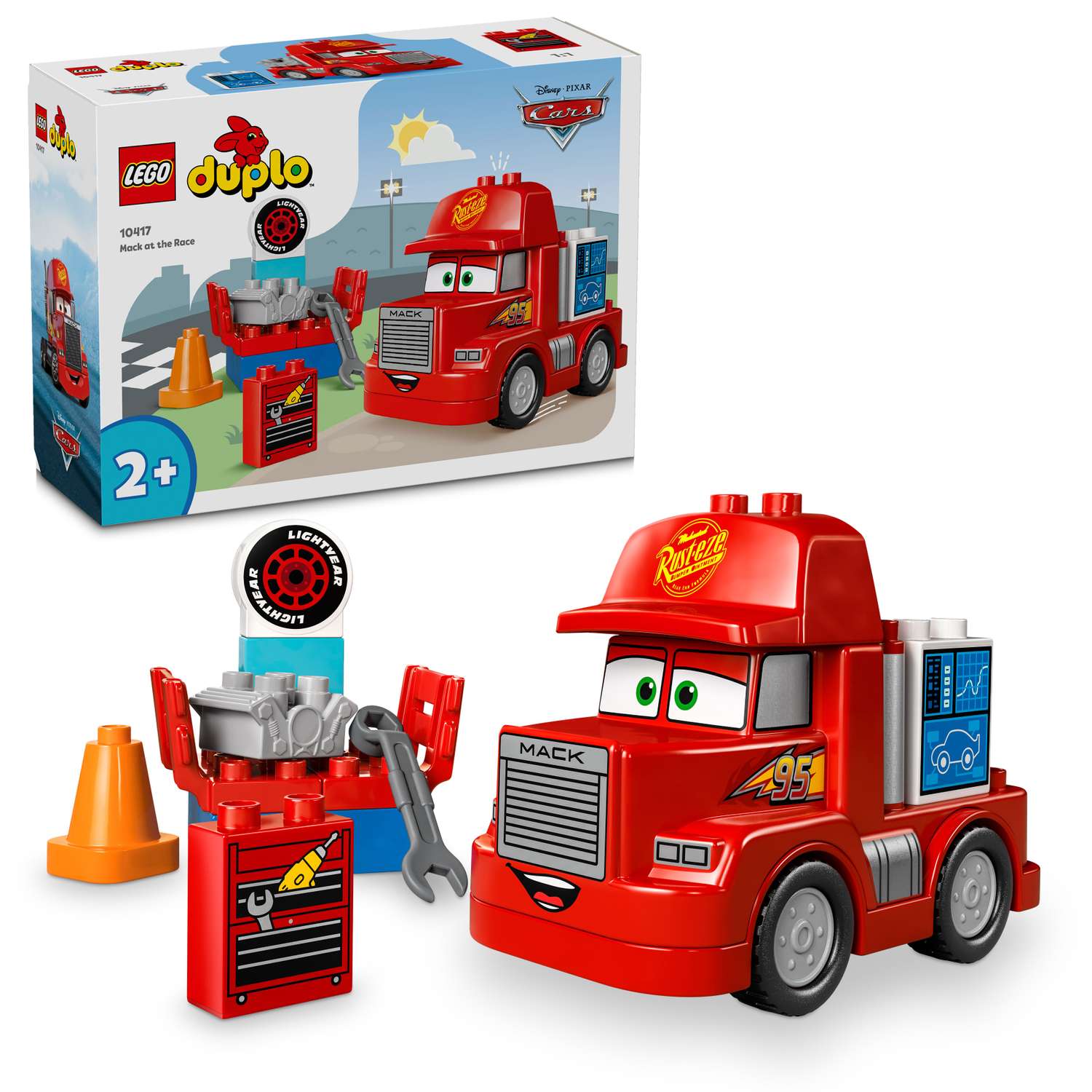 Конструктор LEGO DUPLO Disney Mack at the Race - фото 1