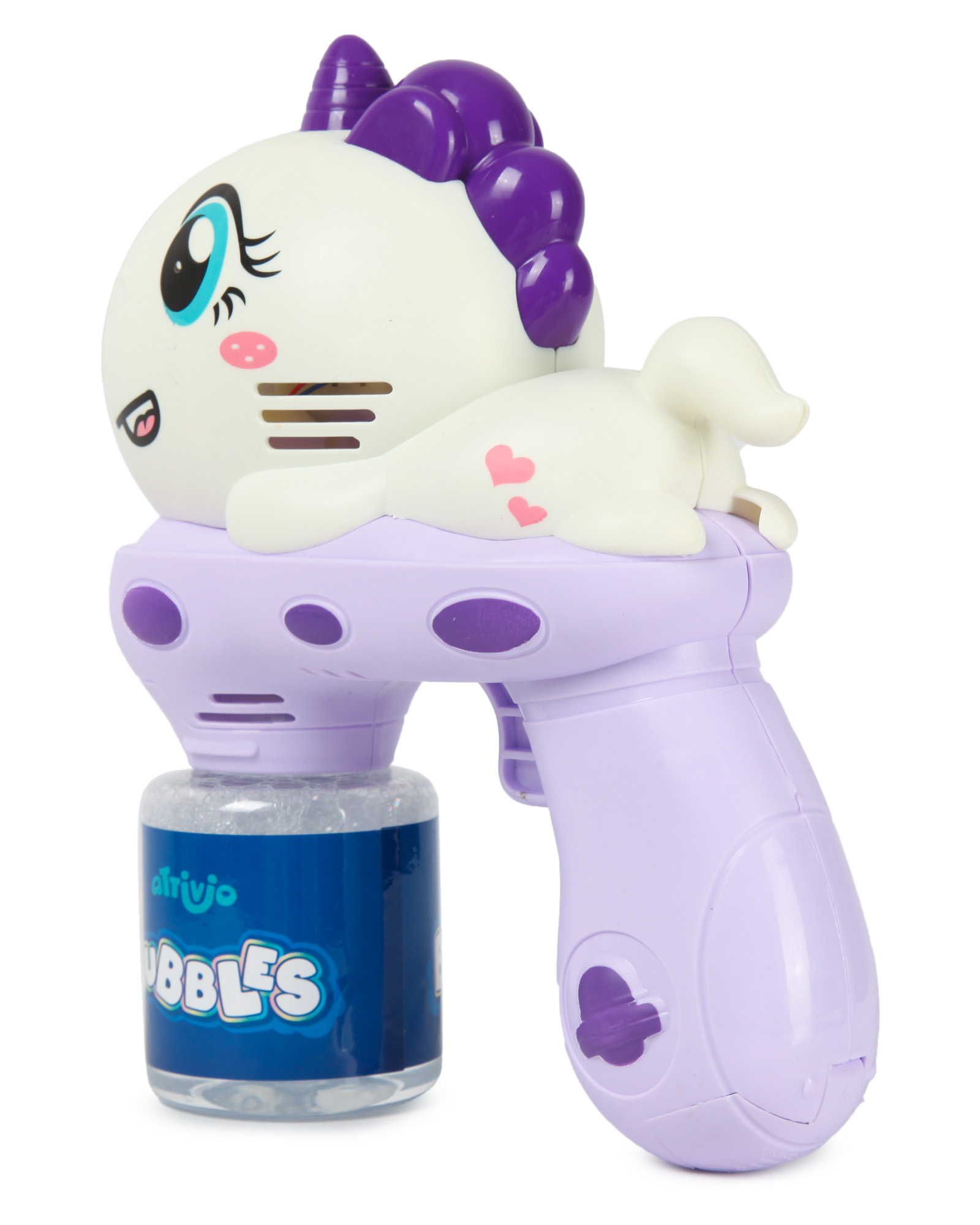 Пистолет для выдувания пузырей Attivio Единорог на облачке в ассортименте - фото 11