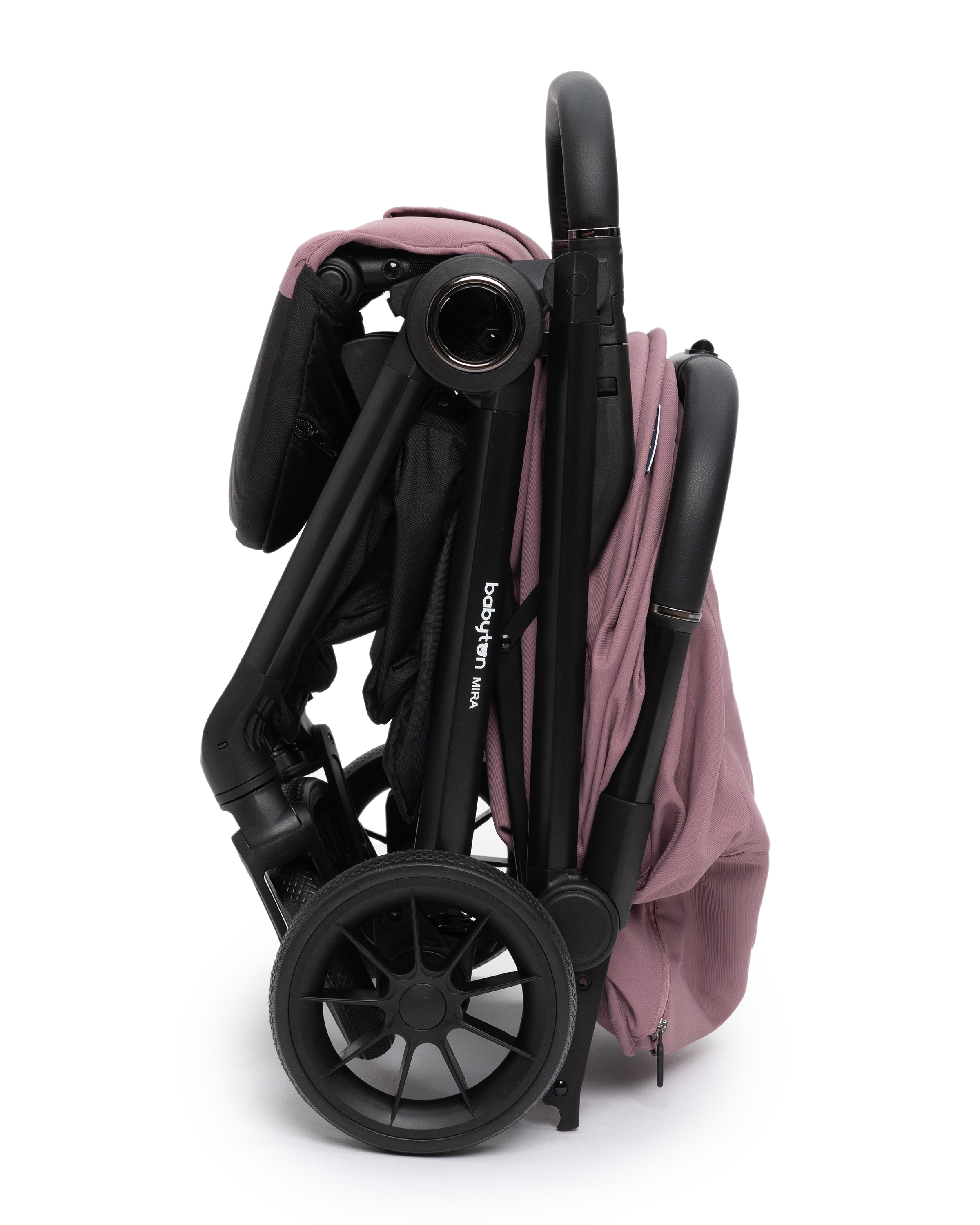 Коляска прогулочная Babyton Mira розовый - фото 28