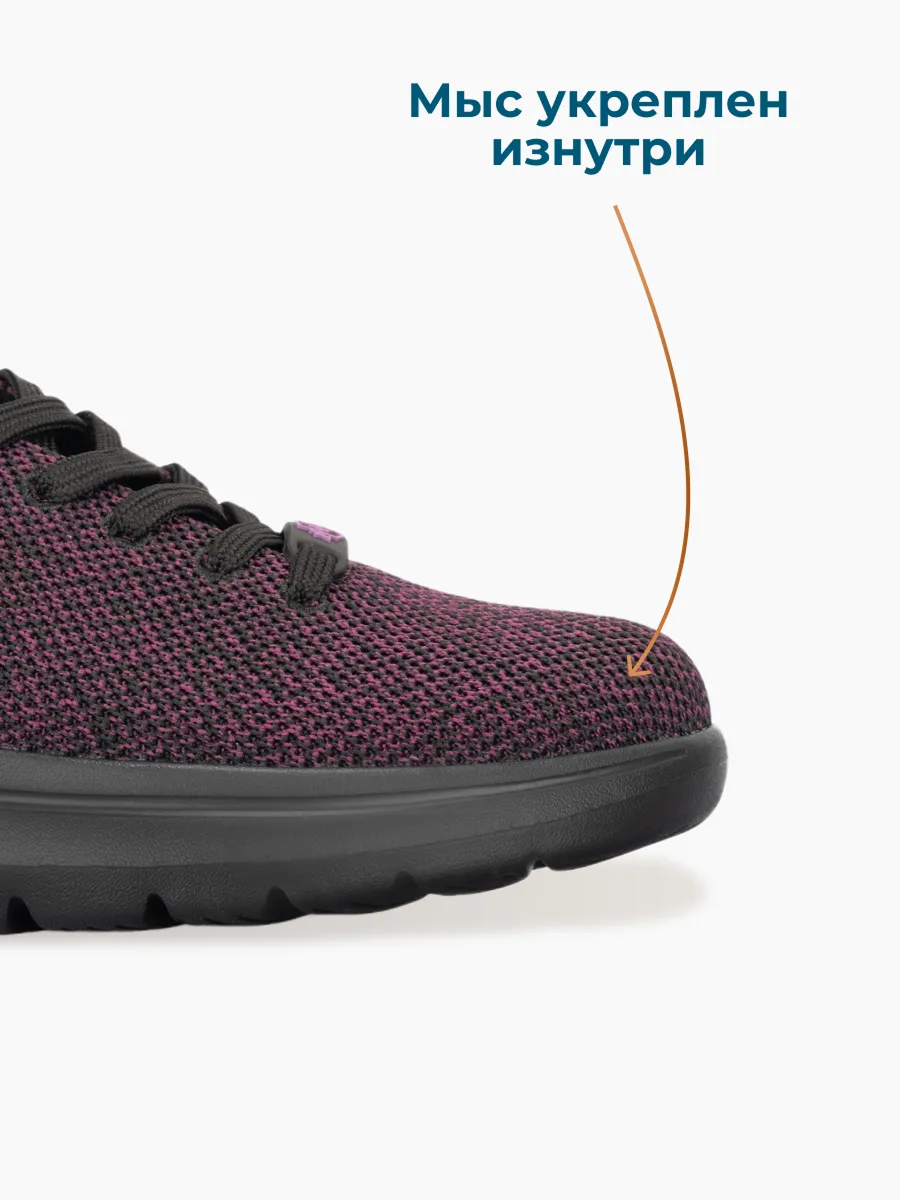 Кроссовки ORTMANN 7.74.2_Hanau_темно-фиолетовый - фото 8