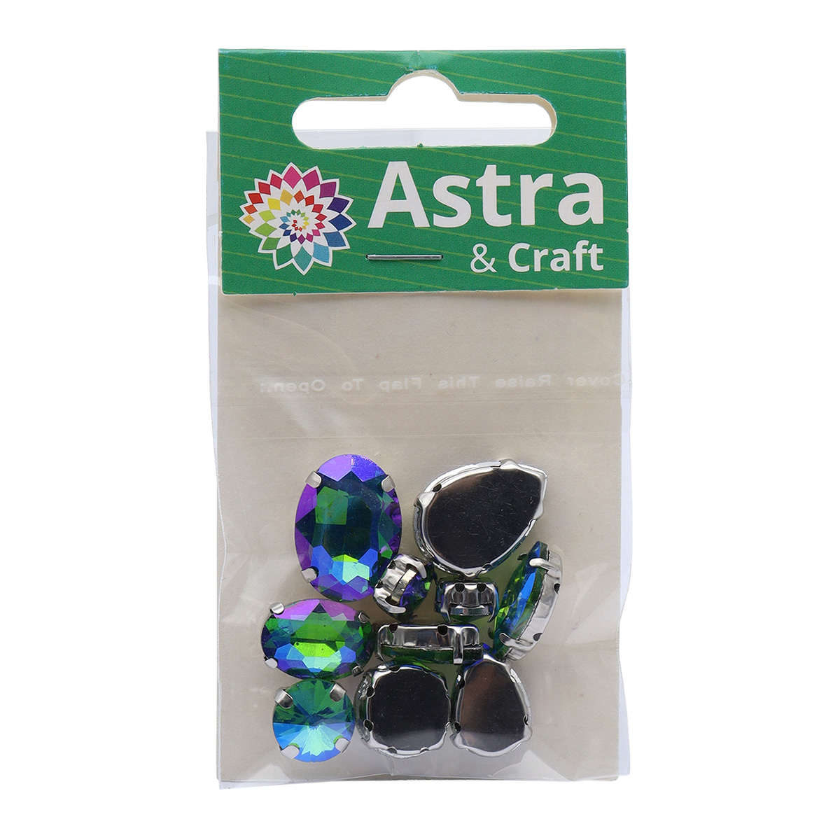 Набор для творчества Astra Craft аппликация Стразы для рукоделия 10 шт - фото 3