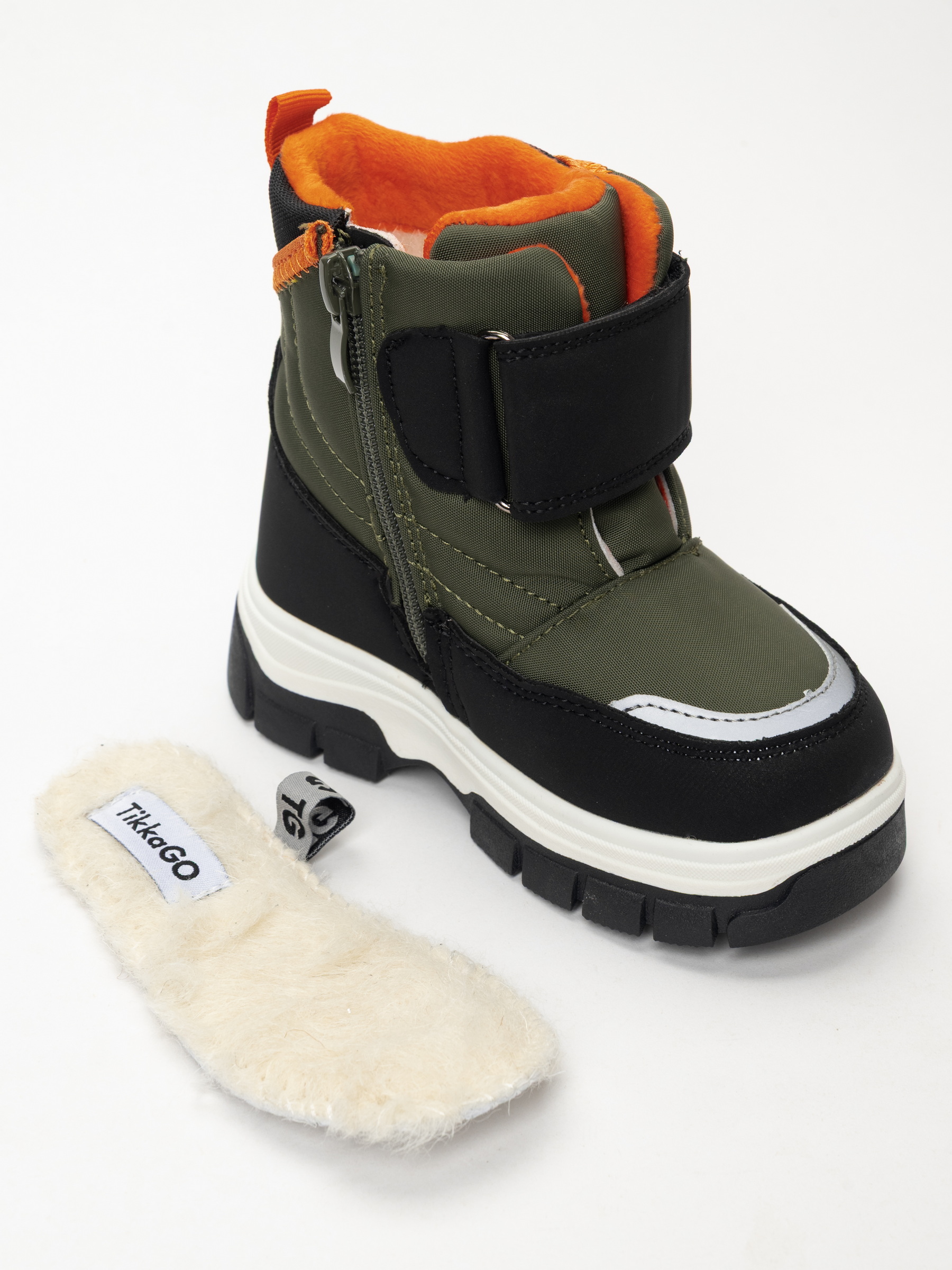 Дутики TikkaGo 7F08_82337-1_khaki - фото 6