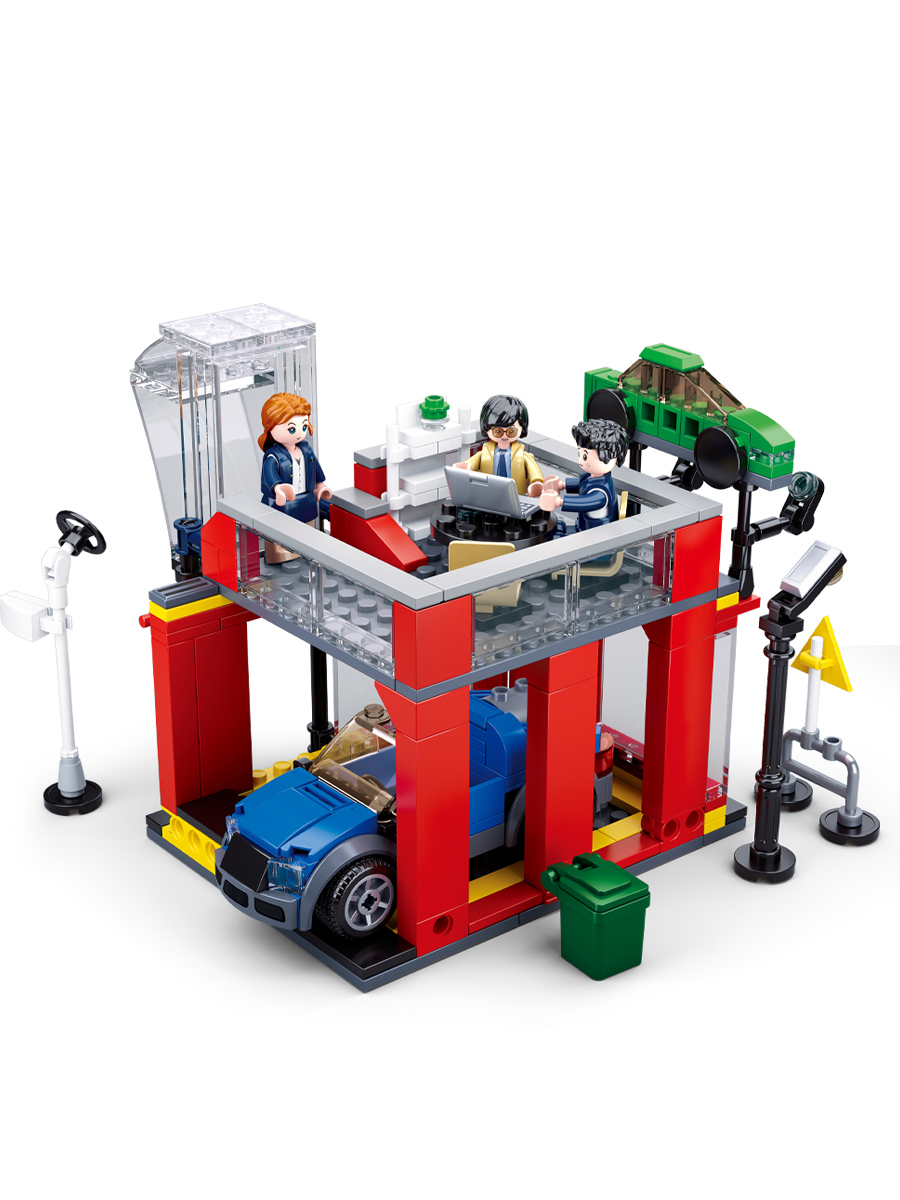 Конструктор SLUBAN 302 дет. - фото 2