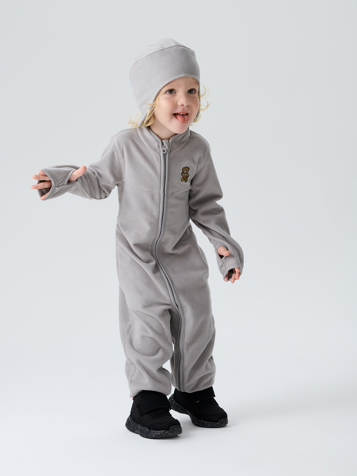 Комбинезон Happy Baby 89104_grey/80–86 - фото 19