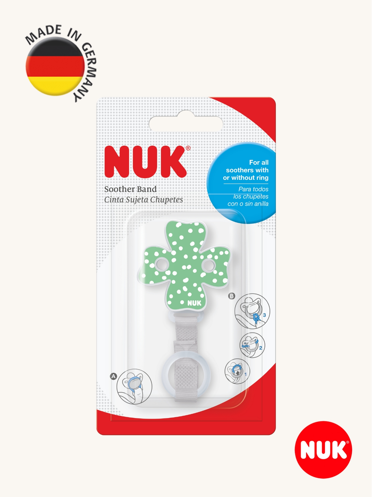 Клипса для пустышки Nuk - фото 2