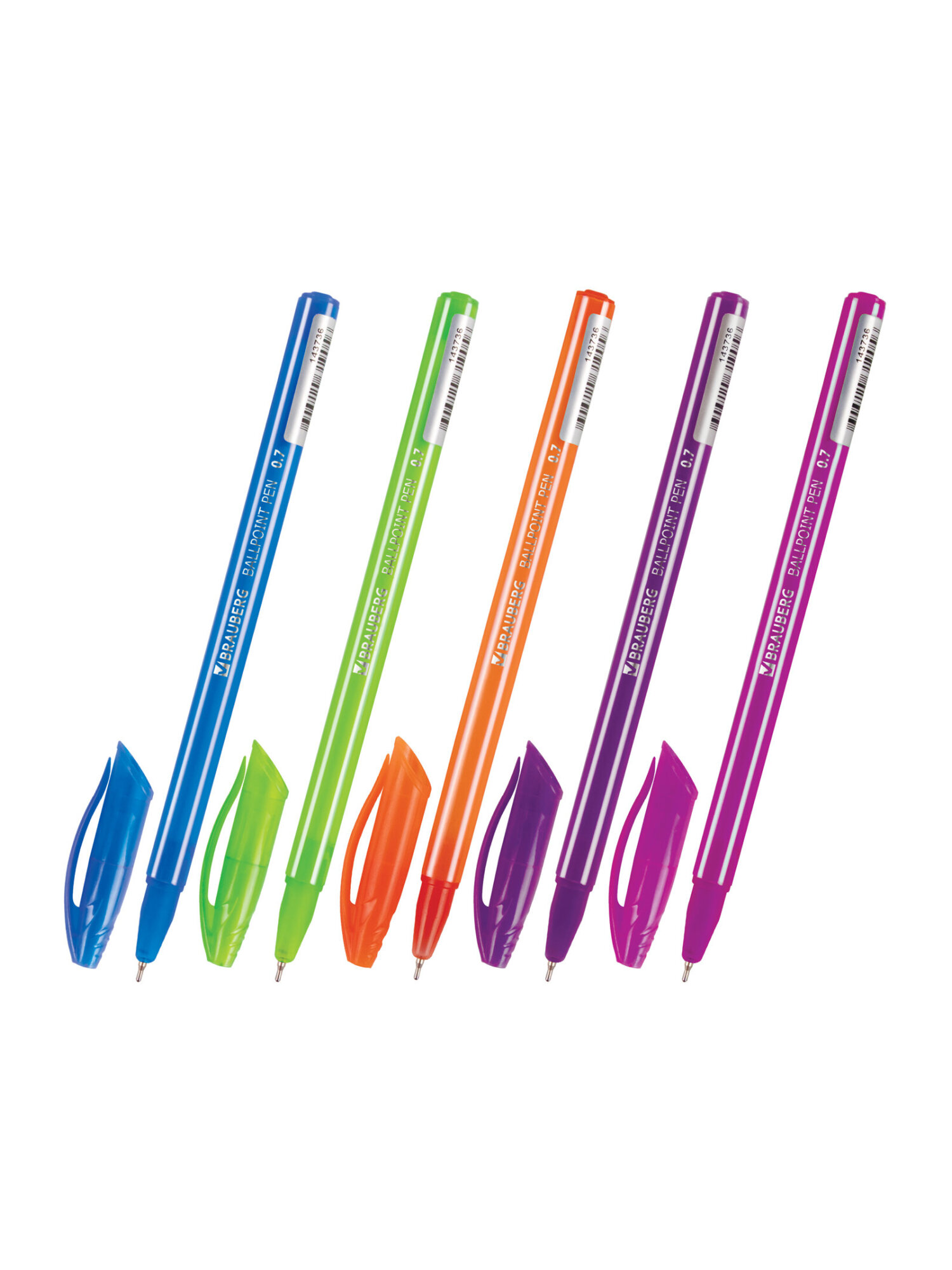 Ручка шариковая Brauberg 30 шт. - фото 7