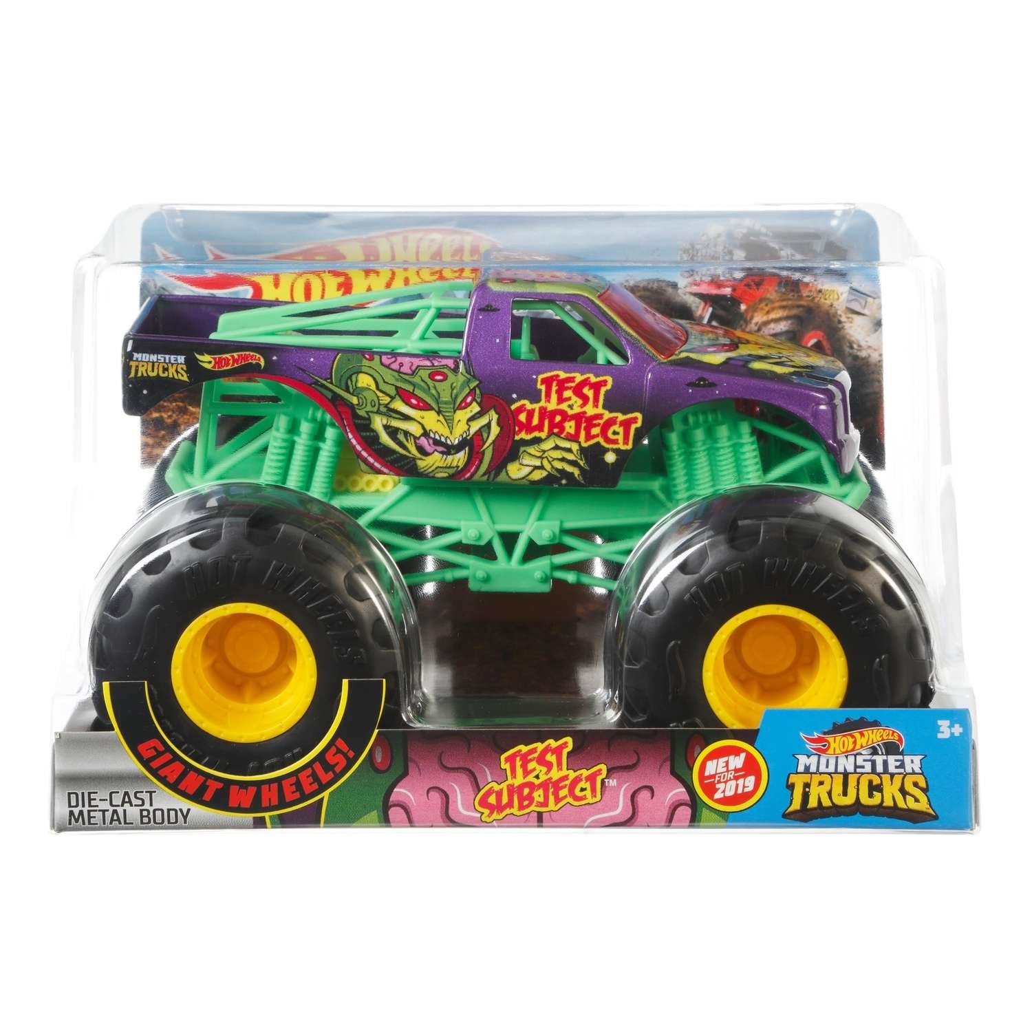 Автомобиль Hot Wheels Monster Trucks в ассортименте FYJ83 - фото 28