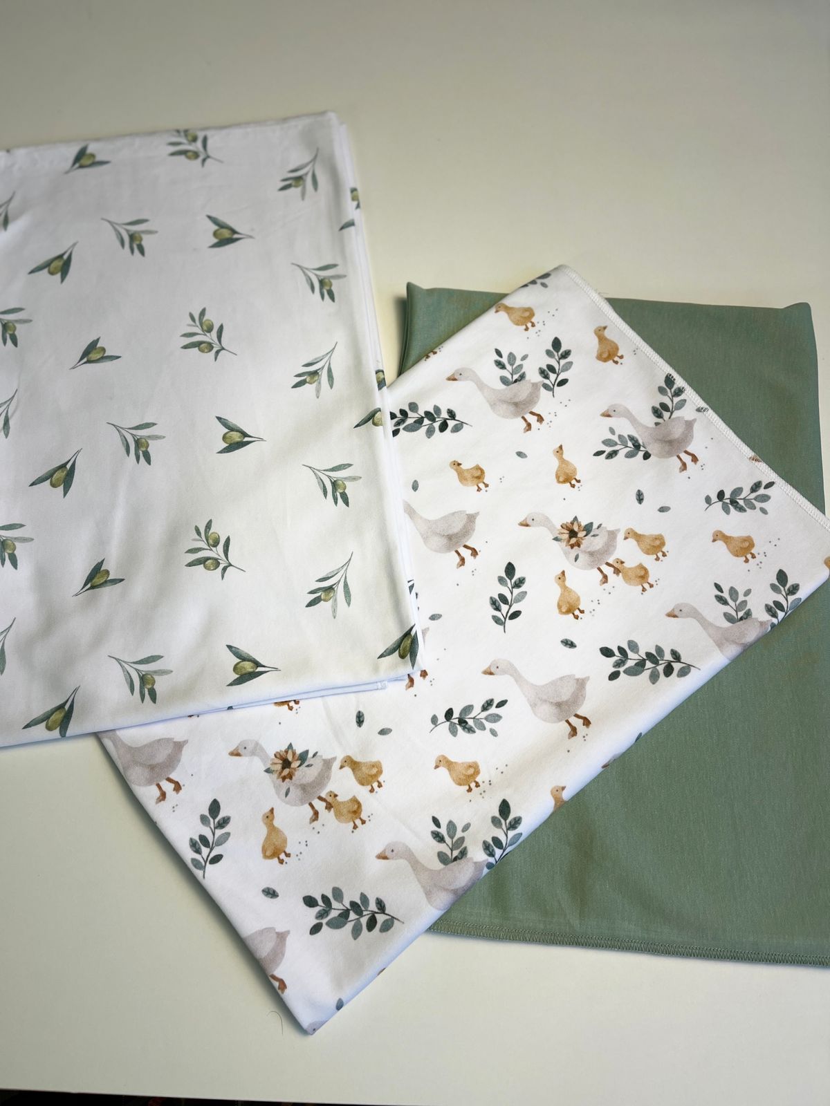 Пелёнка Сонный ежик Трикотажные пеленки трикотаж 90х110 см 3 шт. - фото 2