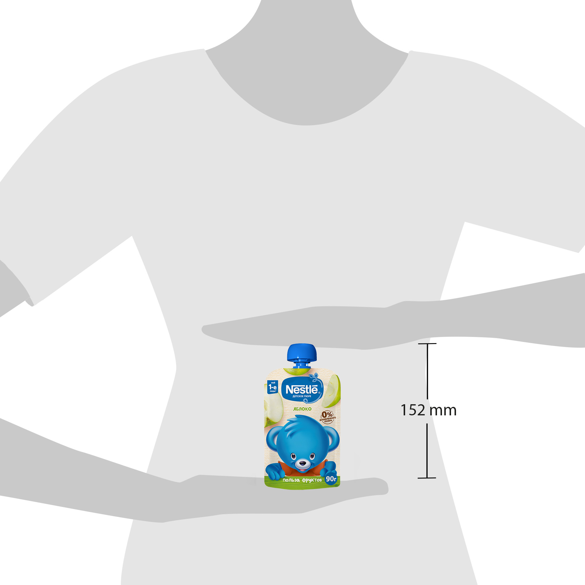 Пюре Nestle Яблоко с 4 мес 90 г - фото 12