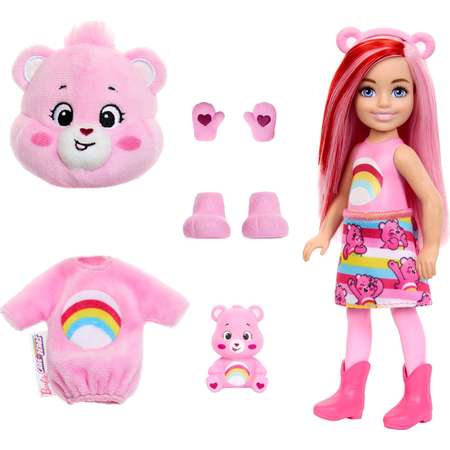 Кукла мини Barbie Cutie Reveal Care Bears Челси