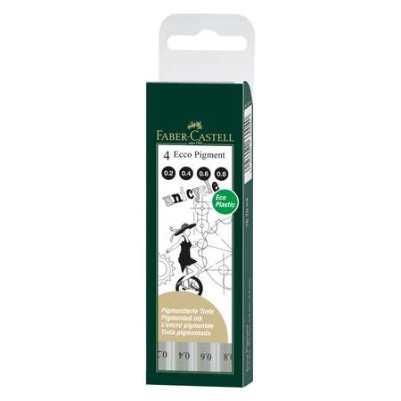 Ручка капиллярная Faber Castell 4 шт.